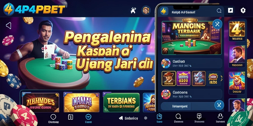 Tampilan gameplay 4P4PBET yang menarik dan interaktif.