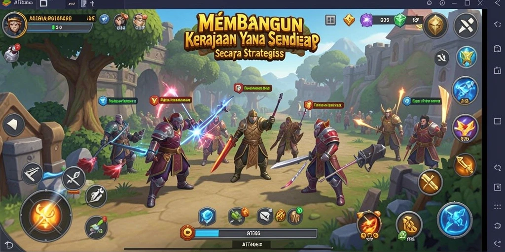 Tampilan menakjubkan dari gameplay <strong>AT866</strong> yang penuh strategi.