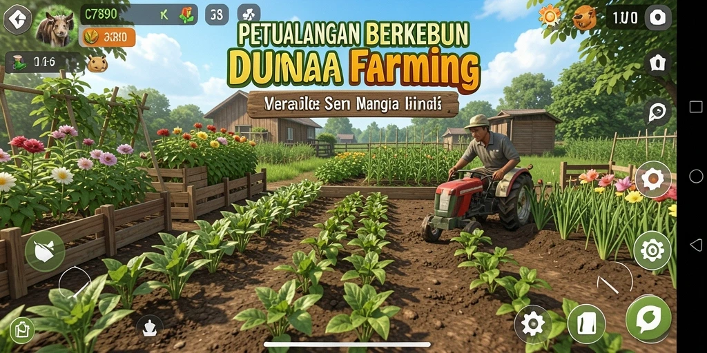 Tampilan menarik dari gameplay C7890 yang memikat di dunia Farming.