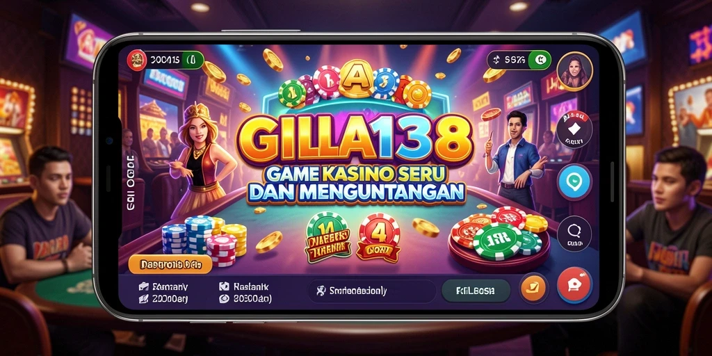 Tampilan menarik dari gameplay Kasino GILA138 yang seru.