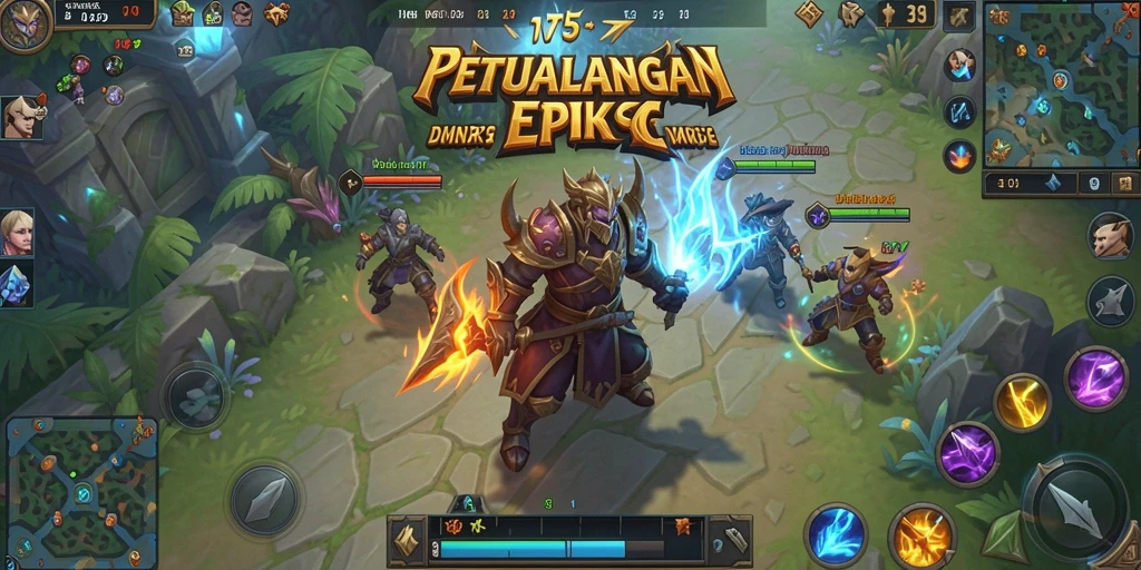 T6 menampilkan aksi seru dalam dunia MMORPG yang luas.