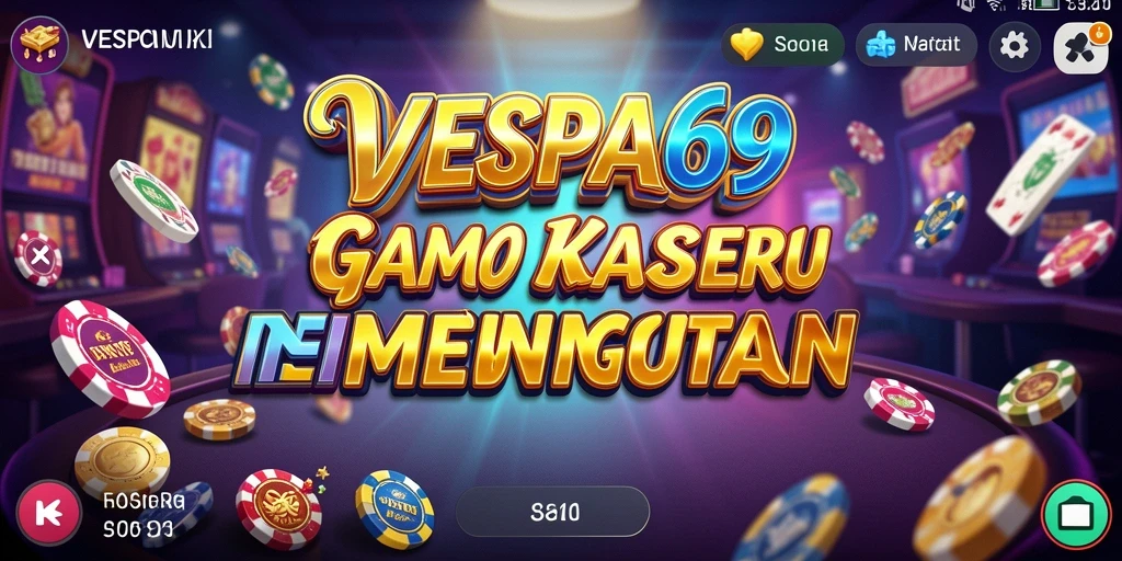 Screenshot utama VESPA69 menampilkan gameplay seru dan grafis menawan.