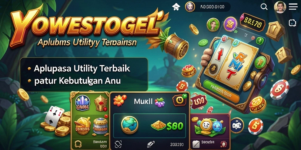 Tampilan antarmuka YOWESTOGEL yang intuitif dan mudah digunakan.