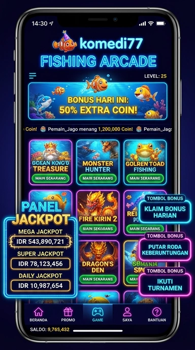 Proses pengunduhan yang cepat dan mudah di komedi77.